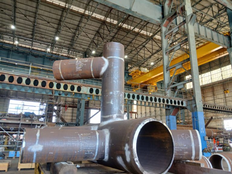 Fabricación de jackets para el Parque Eólico offshore Dogger Bank C